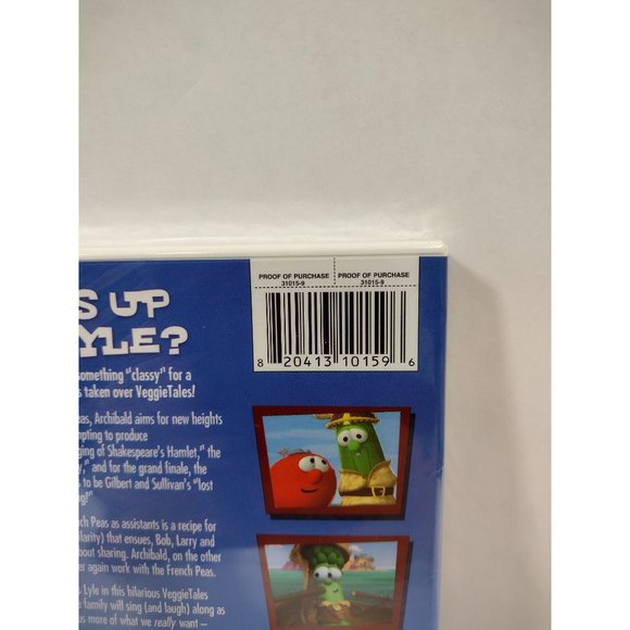 VeggieTales Lyle The Kindly Viking DVD Lesson in Sharing New Vintage 2003 sealed - Picture 5 of 6